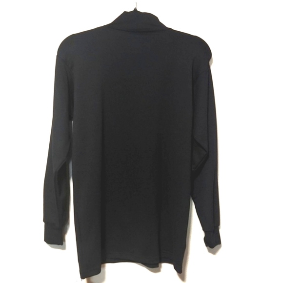 USFS Forest Service Elbeco Ufx Base Layers Black Mock Turtleneck Men's Medium - Picture 4 of 10
